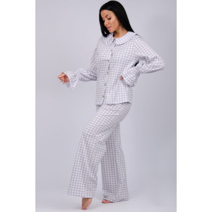 Пижама женская "Алези" кулирка (последний размер) серый 48 Пижама женская "Алези" кулирка (последний размер) серый 48