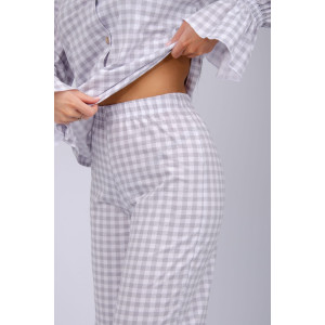 Пижама женская "Алези" кулирка (последний размер) серый 48 Пижама женская "Алези" кулирка (последний размер) серый 48