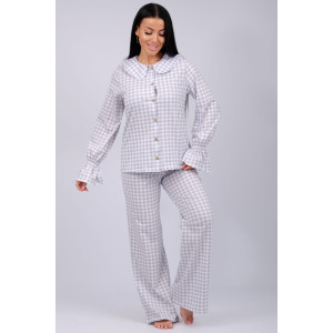 Пижама женская "Алези" кулирка (последний размер) серый 48 Пижама женская "Алези" кулирка (последний размер) серый 48