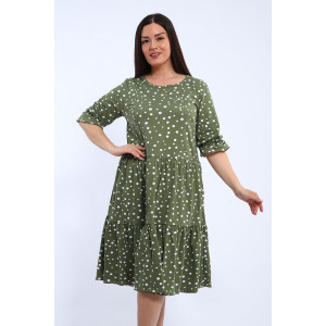 Платье женское "Ирма" кулирка (последний размер) 52