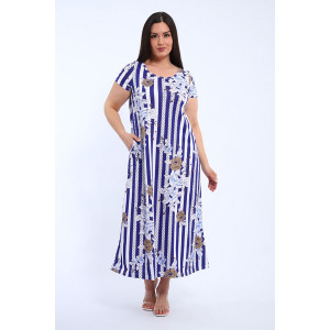 Платье женское "Диана" кулирка (последний размер) 56