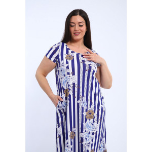 Платье женское "Диана" кулирка (последний размер) 56