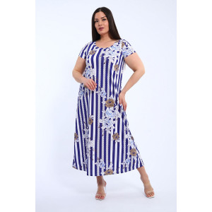 Платье женское "Диана" кулирка (последний размер) 56