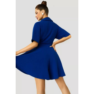 Комбинезон женский КС-075СНР/ВАС сингапур (последний размер) василек 44,50,52