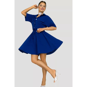 Комбинезон женский КС-075СНР/ВАС сингапур (последний размер) василек 44,50,52