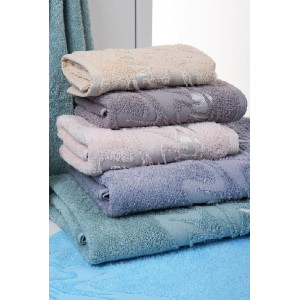 Полотенце махровое "Brilliance" бледно-розовый (последний размер) 50х90