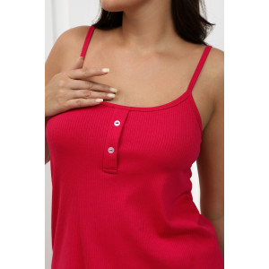 Костюм двойка женский "Нежность New" М-135КП лапша (р-ры: 42-50) фуксия