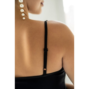 Платье женское ПЛ-134ШЛ/ЧЕР японский шелк (последний размер) черный 50,56