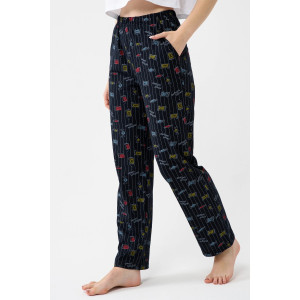 Брюки женские 2268-К "Ассорти" трикотаж (последний размер) черный 50,52,58,60