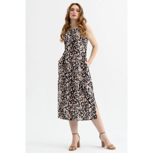 Сарафан женский "Весна" 1918-К трикотаж (последний размер) какао 54,56