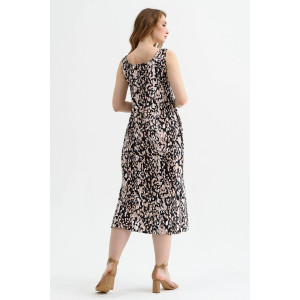 Сарафан женский "Весна" 1918-К трикотаж (последний размер) какао 54,56