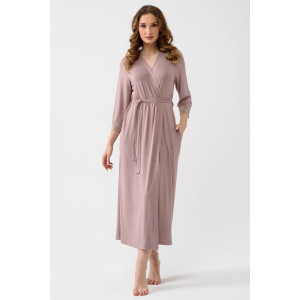 Халат женский 2278-Ви "Флирт" вискоза (последний размер) капучино 54