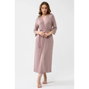 Халат женский 2278-Ви "Флирт" вискоза (последний размер) капучино 54