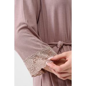 Халат женский 2278-Ви "Флирт" вискоза (последний размер) капучино 54