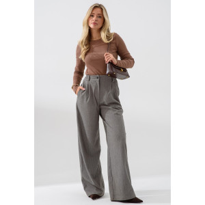 Лонгслив женский 2382-Каш "Кашкорсе" кашкорсе (последний размер) коричневый 46,48