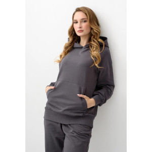 Костюм двойка женский "Энергия" 2240-Фут трикотаж (последний размер) графит 46