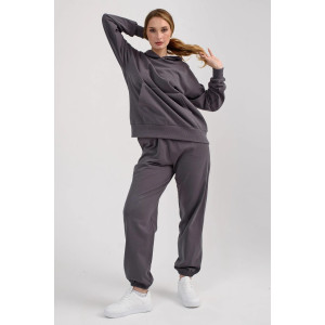Костюм двойка женский "Энергия" 2240-Фут трикотаж (последний размер) графит 46