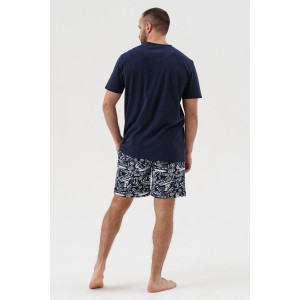 Костюм двойка мужской "Сёрфер" 2189-К трикотаж (последний размер) синий 58