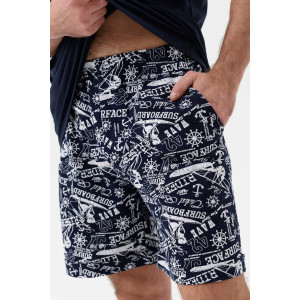 Костюм двойка мужской "Сёрфер" 2189-К трикотаж (последний размер) синий 58