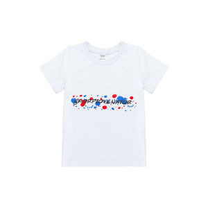 Футболка детская "Скорпиовенатор" 40500 кулирка (последний размер) белый 104