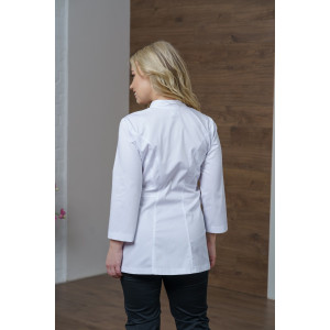 Жакет медицинский женский М-269-0 Элит-145/стрейч (последний размер) белый 50,54