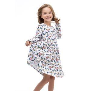 Платье детское "Порхание" кулирка (последний размер) 30