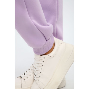 Костюм двойка женский С/15014 футер 3-х нитка с начесом пенье (р-ры: 46-56) лиловый