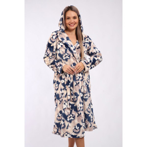 Халат женский "Душечка" велсофт (р-ры: 46-56)