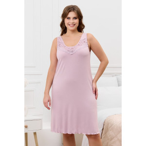 Сорочка женская "Этуаль" вискоза (р-ры: 46-56) пудровый Сорочка женская "Этуаль" вискоза (р-ры: 46-56) пудровый