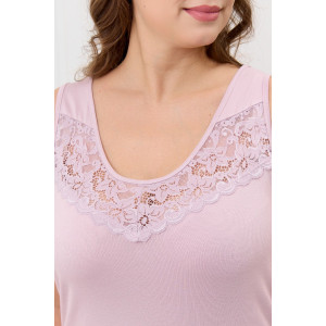 Сорочка женская "Этуаль" вискоза (р-ры: 46-56) пудровый Сорочка женская "Этуаль" вискоза (р-ры: 46-56) пудровый