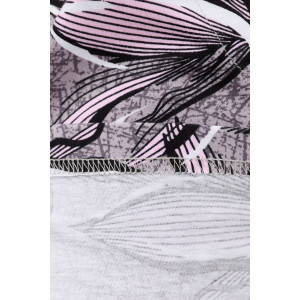 Халат женский "Гевея" кулирка (р-ры: 50-64) серый Халат женский "Гевея" кулирка (р-ры: 50-64) серый