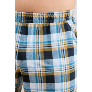 Брюки мужские "Тор-1" кулирка (р-ры: 48-62) клетка бирюза Брюки мужские "Тор-1" кулирка (р-ры: 48-62) клетка бирюза