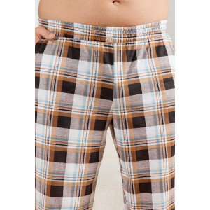 Шорты мужские "Тор-2" кулирка (р-ры: 48-62) клетка коричневая Шорты мужские "Тор-2" кулирка (р-ры: 48-62) клетка коричневая