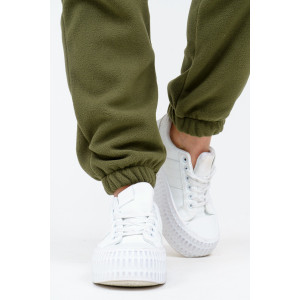 Костюм двойка женский 964 флис пенье антипилинг (р-ры: 44-58) хаки