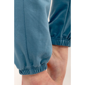 Костюм двойка женский ФК-28 "Мадина" футер 2-х нитка с начесом (р-ры: 50-60) индиго