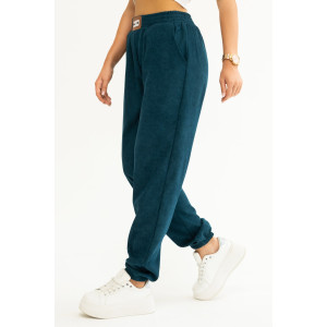 Брюки женские 1936/4 вельвет (р-ры: 46-56) изумрудный Брюки женские 1936/4 вельвет (р-ры: 46-56) изумрудный