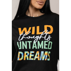 Пижама женская 1977/4 кулирка (р-ры: 44-54) желтый-синий