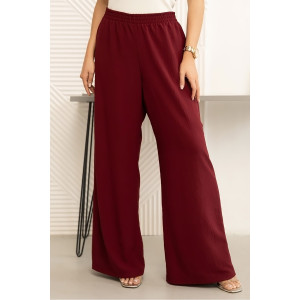 Брюки женские 2051/4 жатка кантри (р-ры: 48-58) бордо