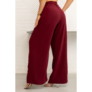 Брюки женские 2051/4 жатка кантри (р-ры: 48-58) бордо
