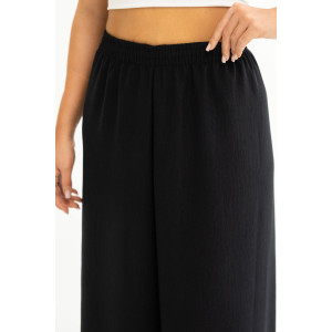 Брюки женские 2051 жатка кантри (р-ры: 48-58) черный