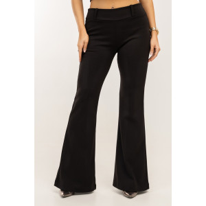 Брюки женские 2010 трикотаж рома (р-ры: 44-54) черный