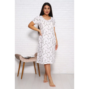 Сорочка женская "Ульяна" кулирка (последний размер) стрекоза 70