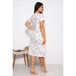 Сорочка женская "Ульяна" кулирка (последний размер) стрекоза 70