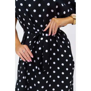 Платье женское "Одиссея" штапель (последний размер) черный 54,58