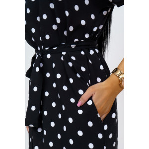 Платье женское "Одиссея" штапель (последний размер) черный 54,58