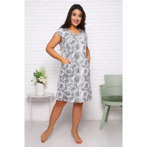 Платье женское "Бонжур" кулирка (последний размер) зеленый 50 Платье женское "Бонжур" кулирка (последний размер) зеленый 50