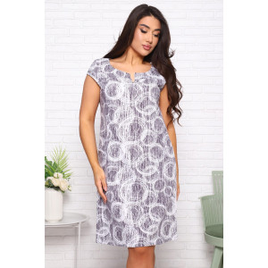 Платье женское "Бонжур" кулирка (последний размер) серый 54,62 Платье женское "Бонжур" кулирка (последний размер) серый 54,62