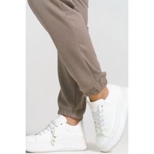 Костюм двойка женский "Морячка" поларфлис (последний размер) шоколад 46