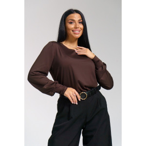 Джемпер женский "Рапсодия" масло (последний размер) шоколад 50