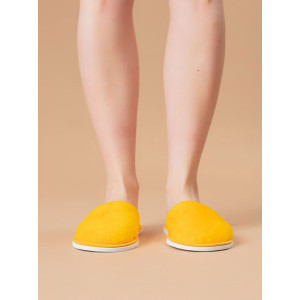 Тапки женские ЖВТ велсофт (р-ры: 36-43) желтый